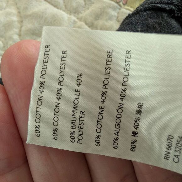 NWT Free People Fitted Gray Short Sleeve Tee - Picture 5 of 5